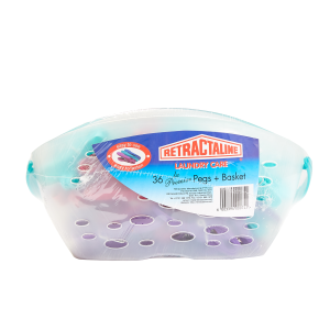 36 Pc Pegs And Basket