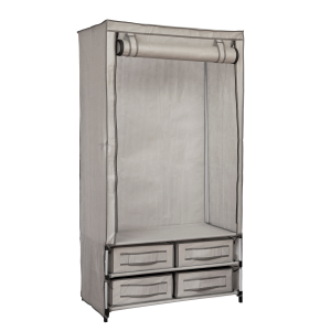 4 Drawer Hanging Wardrobe