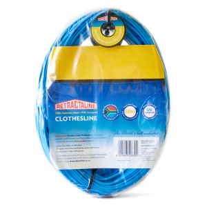 60m 3mm PVC/Stainless Steel Clothesline